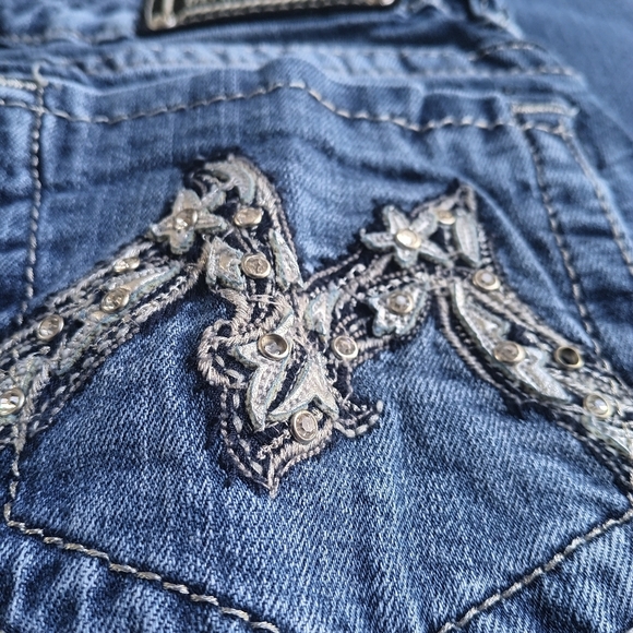 Miss Me Skinny Jeans Size 28 JD10745 - Picture 3 of 5